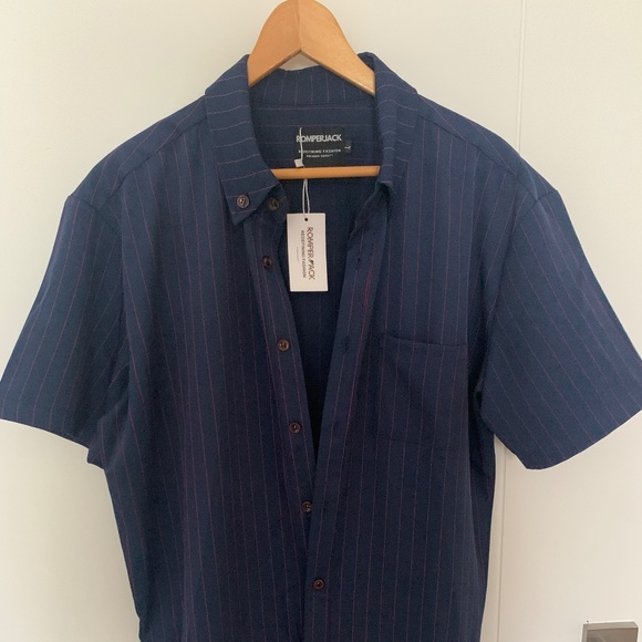 RomperJack Pinstripe Romper - Picture 1 of 6